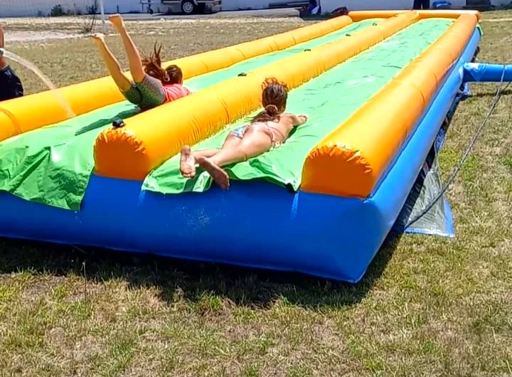 Ventriglisse 13×3m - Jeux gonflables Funtastic Bassin d'Arcachon