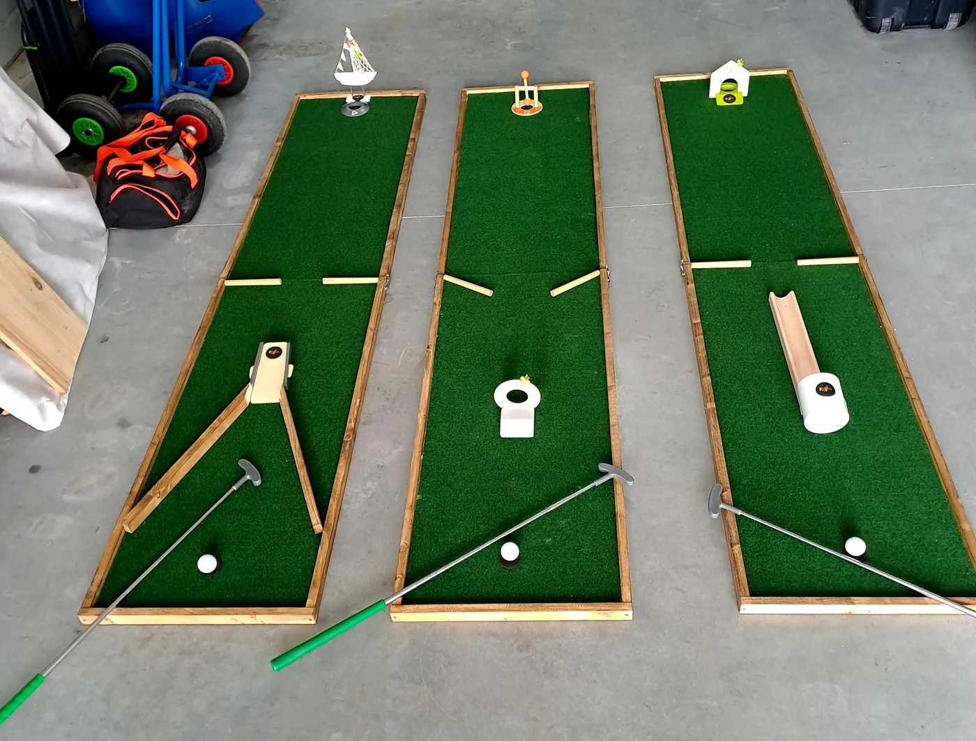 Pistes de mini-golf - Funtastic Bassin d'Arcachon