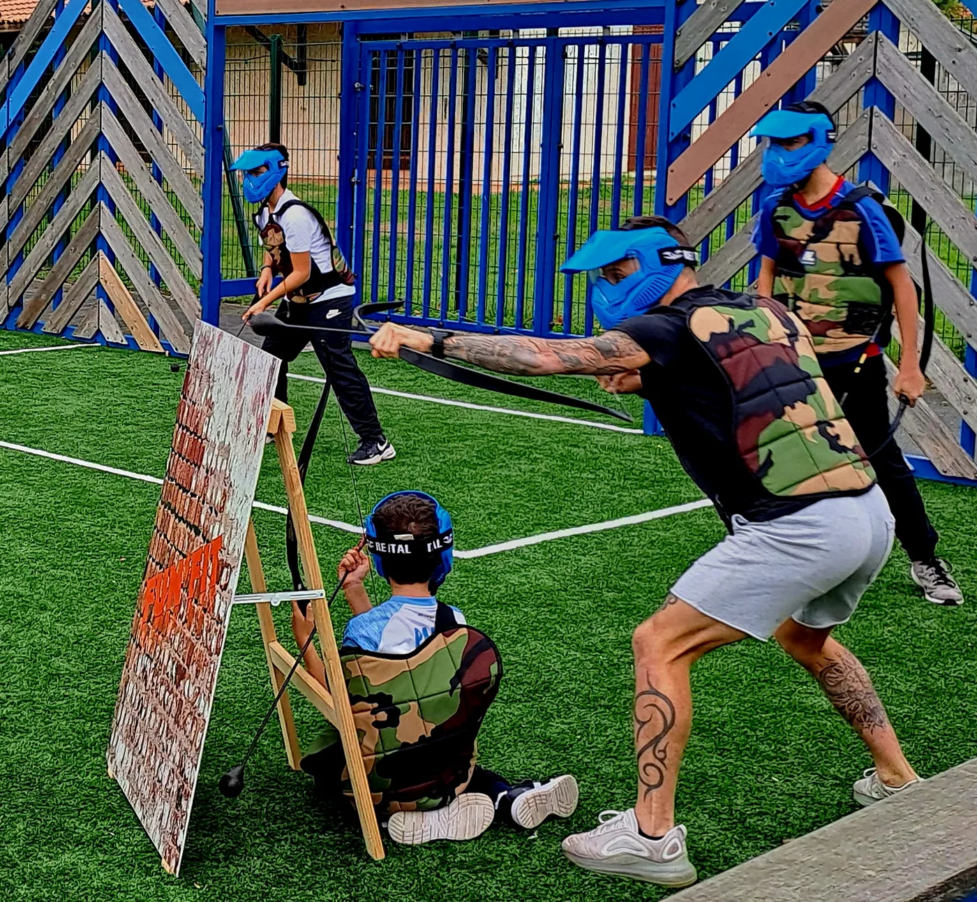 Fun Archery Team Building tir à l'arc équipes